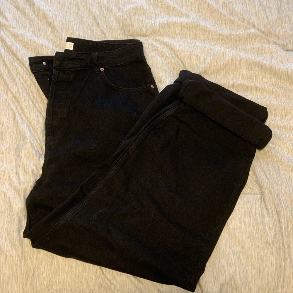 Black Mom Jeans